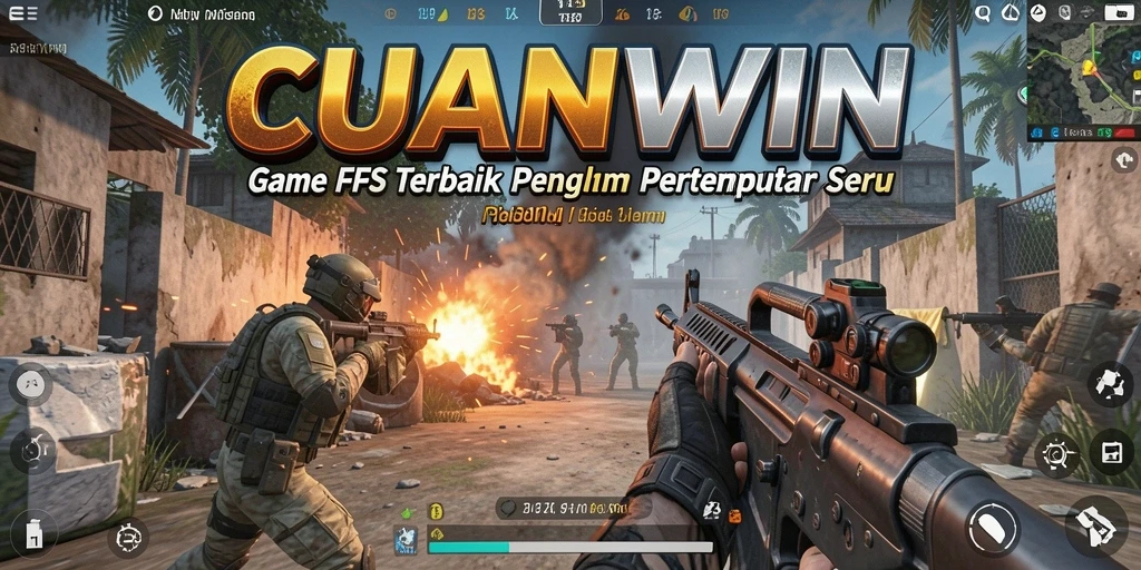 Tampilan gameplay seru dari CUANWIN dengan desain map yang menakjubkan.