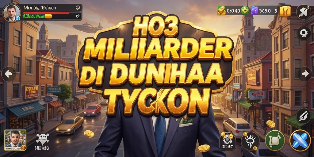 Screenshot utama HO3 menampilkan gameplay Tycoon yang menarik.