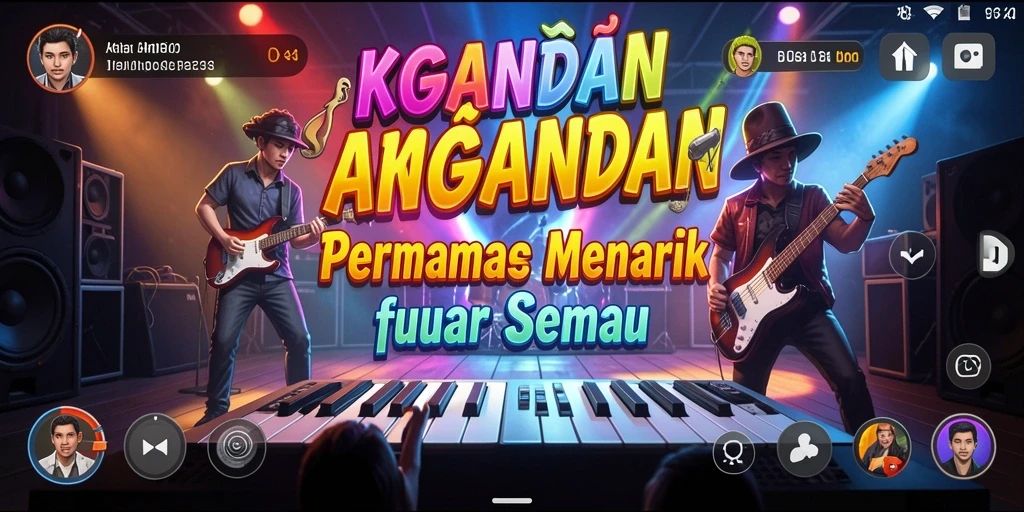 Tampilan gameplay KAGANDAN yang seru dan interaktif.