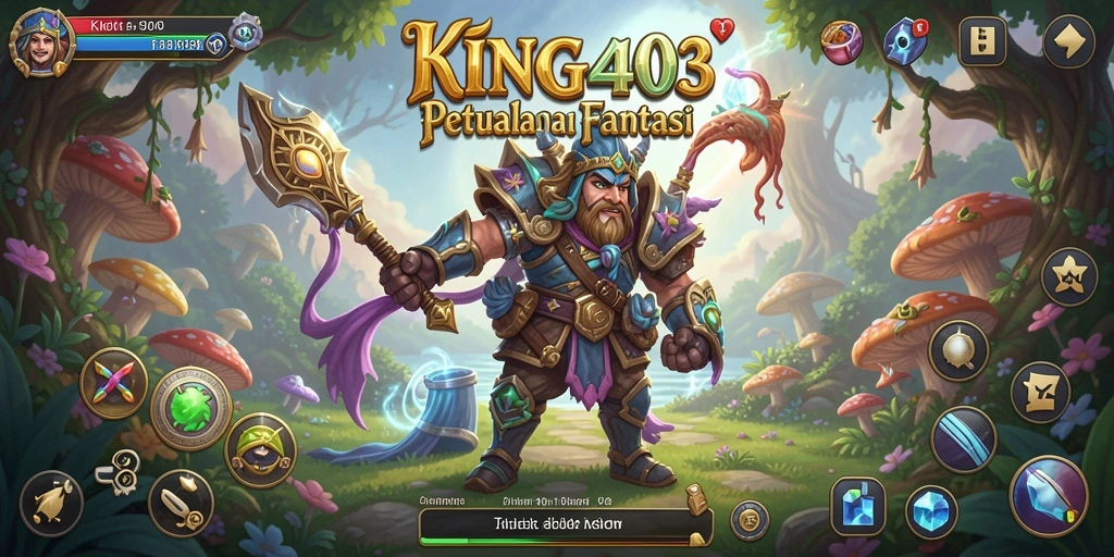 Tangkapan layar gameplay <strong>KING403</strong> menampilkan aksi pertarungan yang mendebarkan.