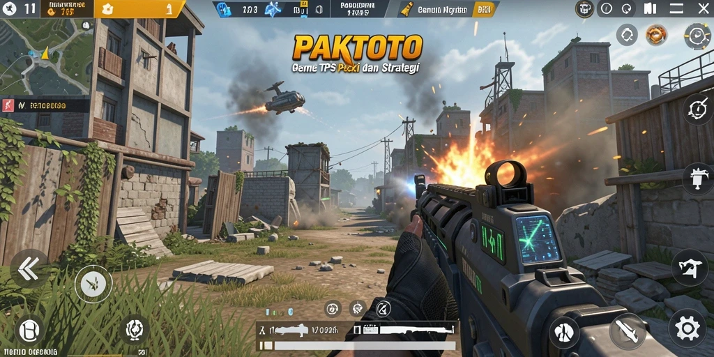 Screenshot utama gameplay PAKTOTO menampilkan aksi seru dan strategis.