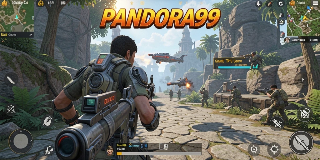 Tampilan gameplay mendebarkan dalam PANDORA99 dengan aksi seru.