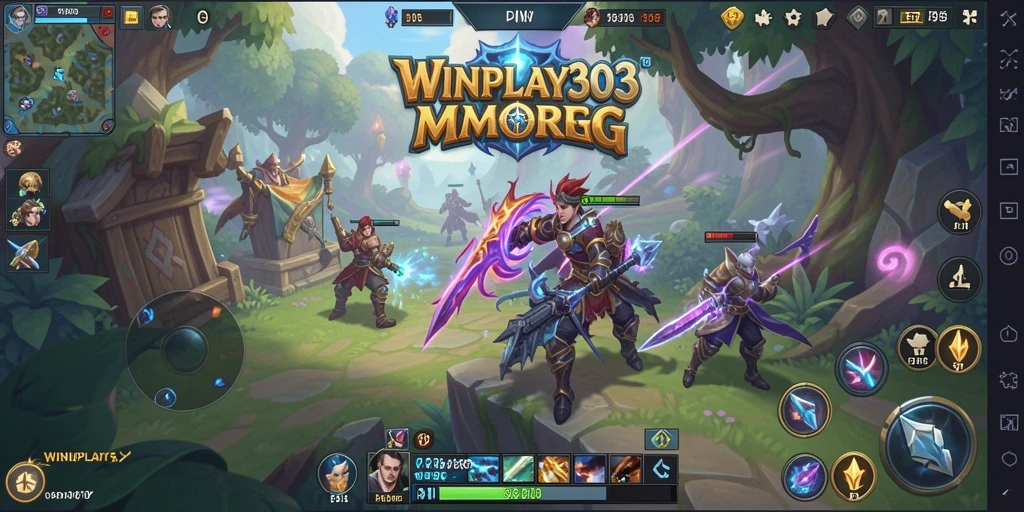Gameplay mendebarkan di dunia MMORPG penuh petualangan.